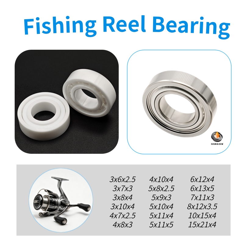 Spinning Reel - 1/5/10 Piezas ABEC-7/9 Carretes de Pesca