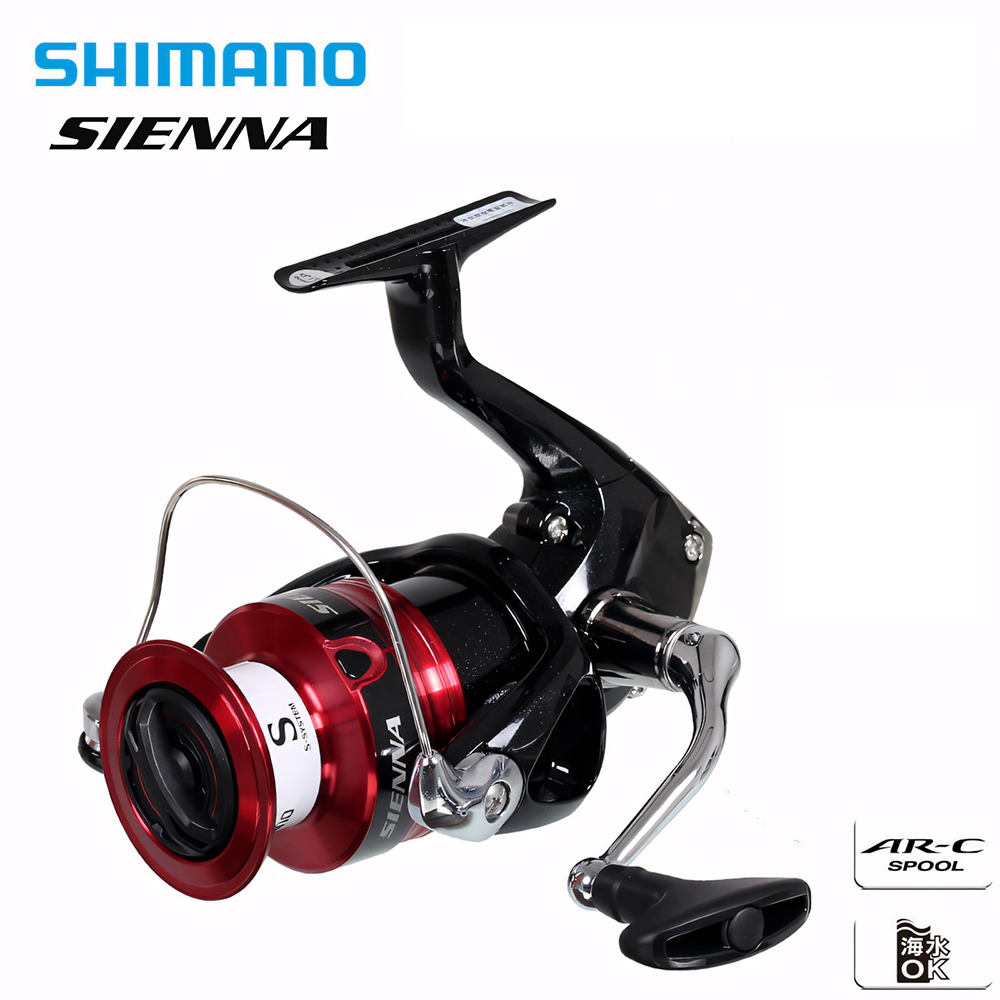 Shimano Reel Sienna - Carrete de Pesca Giratorio SHIMANO SIENNA,