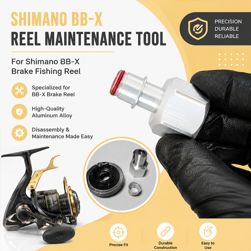 Spinning Reel - Herramienta integrada de desmontaje y reparación