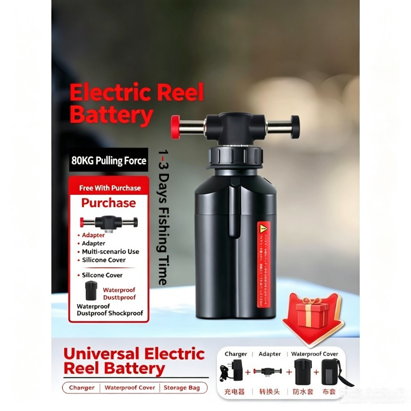 Fuente de alimentación portáti - Electric Reel reseña y precio