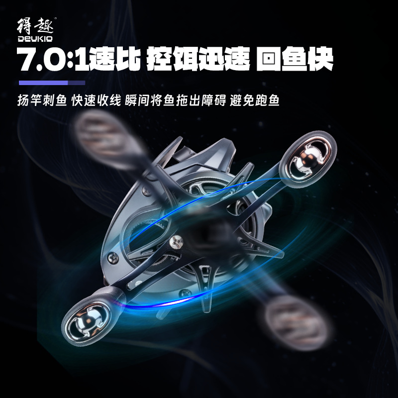 Carrete de baitcasting Q1 con  - Reel Spare Spool reseña y precio