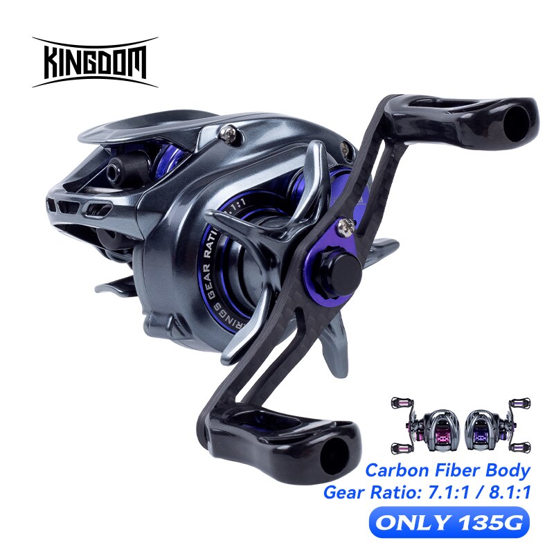 Kingdom-carrete de pesca Baitc - Kastking Reel Zephyr reseña y precio
