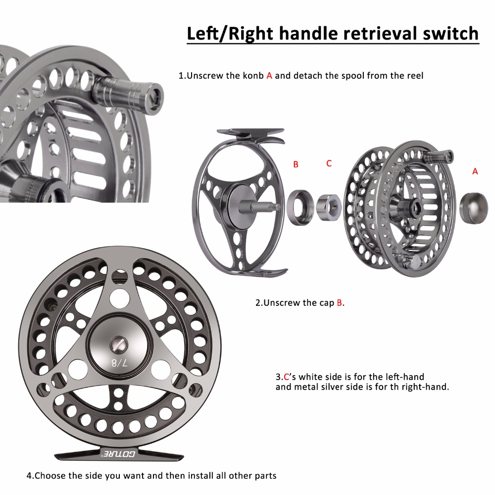 Carrete de pesca con mosca Got - Reel Spare Spool reseña y precio