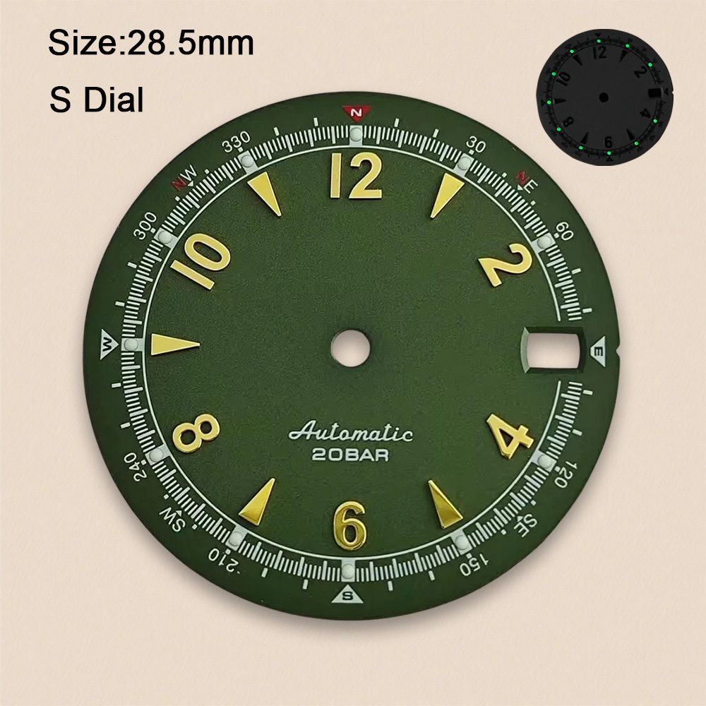 Nh35 Dial S Logo 28,5mm reloj  - Reel Case reseña y precio