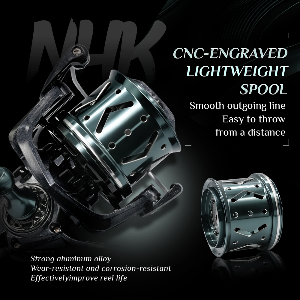 Carretes de Pesca NHK 8000-140 - Spinning Reel reseña y precio