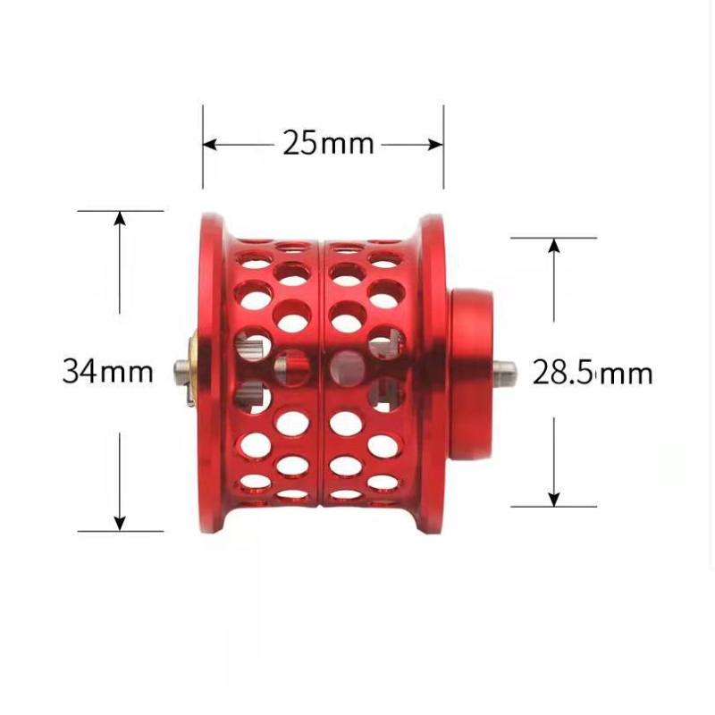 Carrete de pesca Baitcasting d - Reel Spare Spool reseña y precio