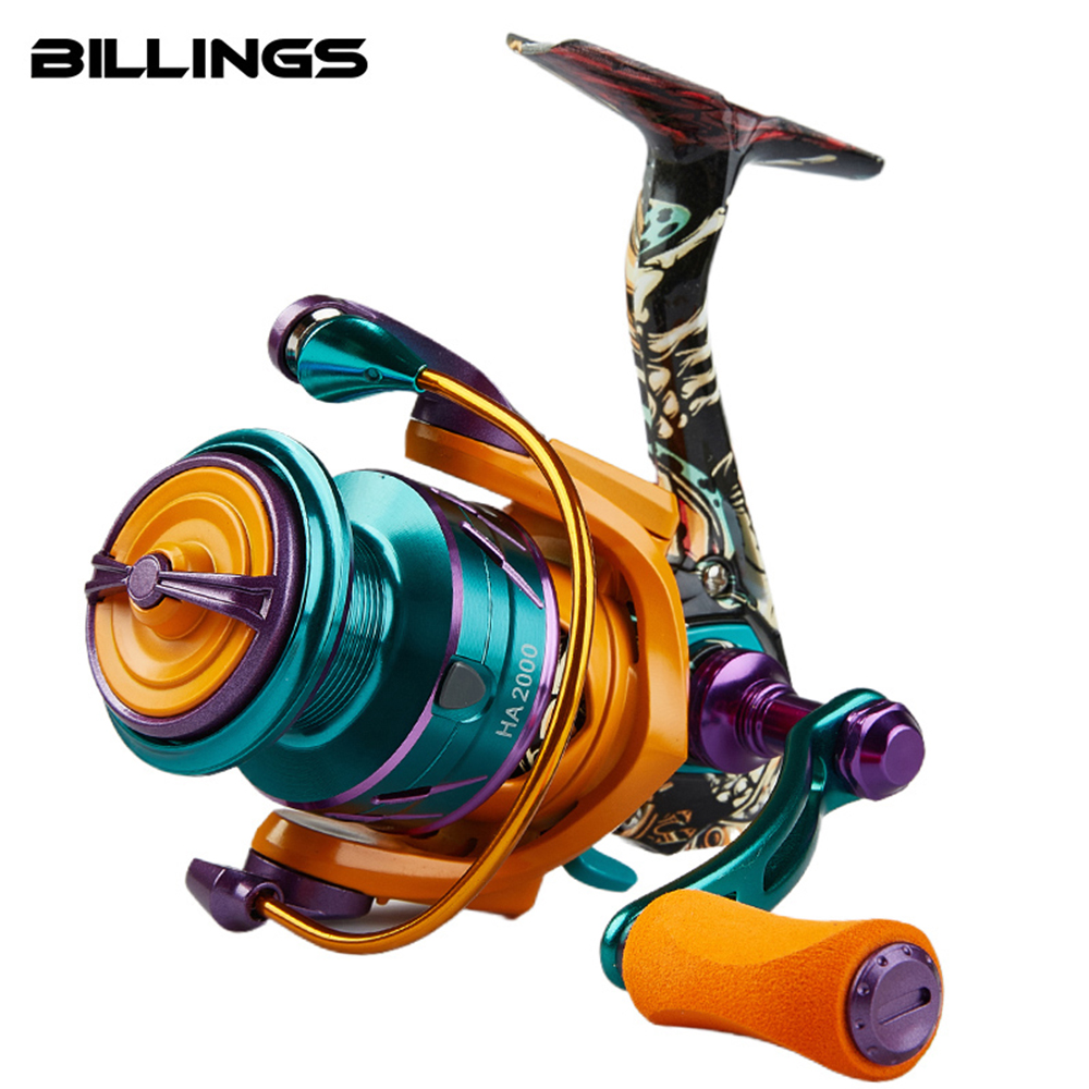 Carrete giratorio BILLINGS HA, - Kastking Reel Zephyr reseña y precio